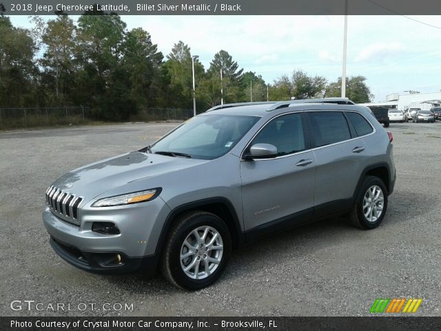 2018 Jeep Cherokee Latitude in Billet Silver Metallic