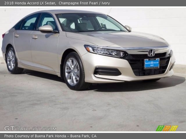 2018 Honda Accord LX Sedan in Champagne Frost Pearl