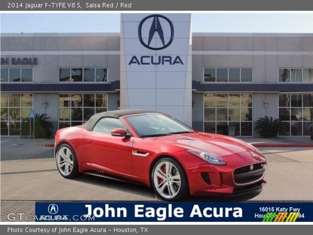 2014 Jaguar F-TYPE V8 S in Salsa Red