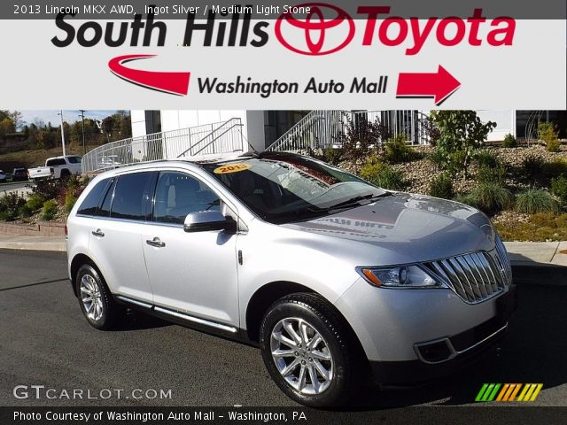 2013 Lincoln MKX AWD in Ingot Silver