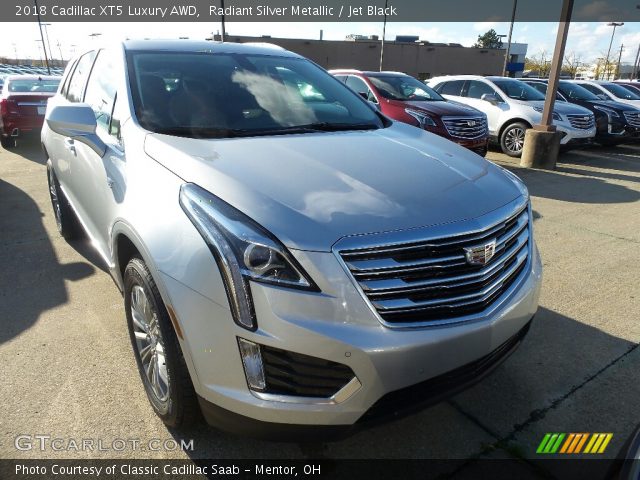 2018 Cadillac XT5 Luxury AWD in Radiant Silver Metallic