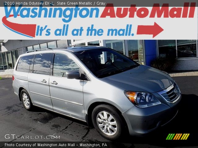 2010 Honda Odyssey EX-L in Slate Green Metallic