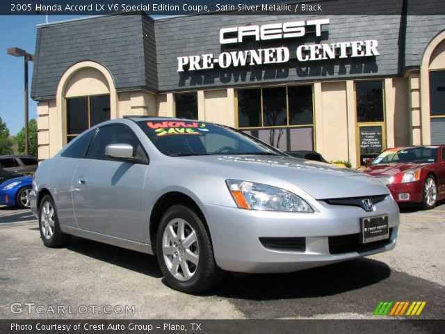 2005 Honda Accord LX V6 Special Edition Coupe in Satin Silver Metallic