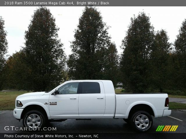 2018 Ram 3500 Laramie Mega Cab 4x4 in Bright White