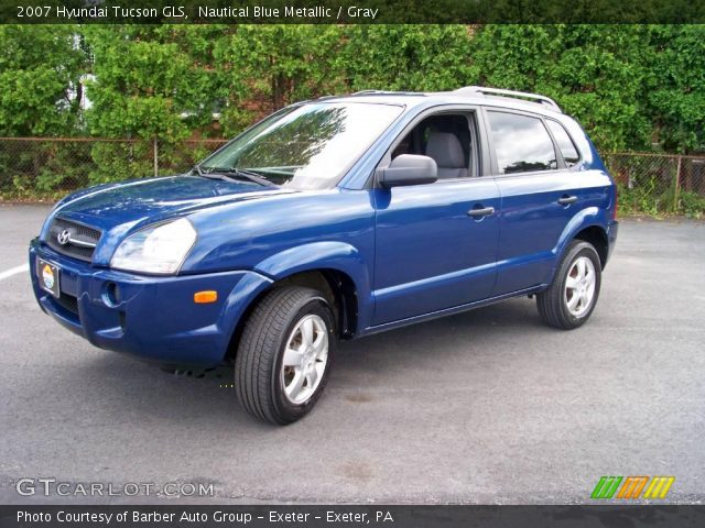 2007 Hyundai Tucson GLS in Nautical Blue Metallic