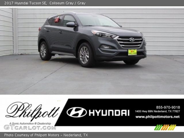 2017 Hyundai Tucson SE in Coliseum Gray