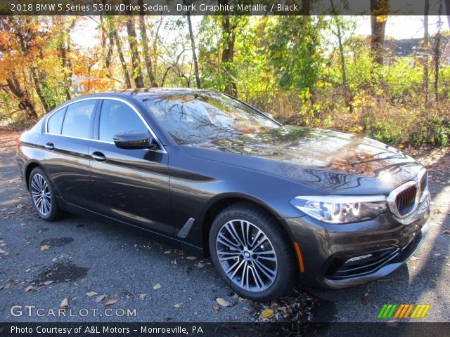 2018 BMW 5 Series 530i xDrive Sedan in Dark Graphite Metallic
