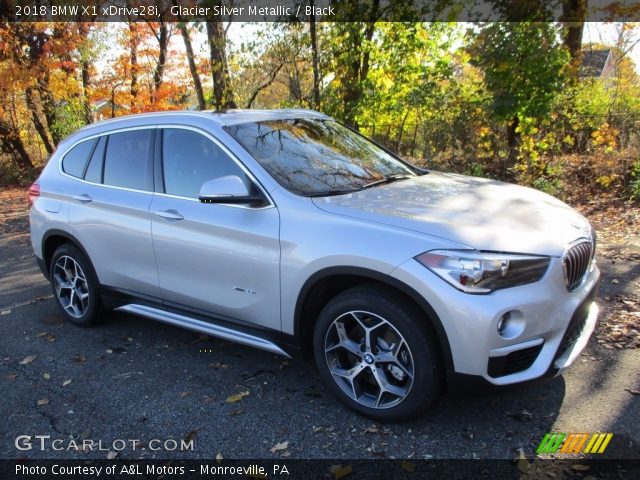 2018 BMW X1 xDrive28i in Glacier Silver Metallic