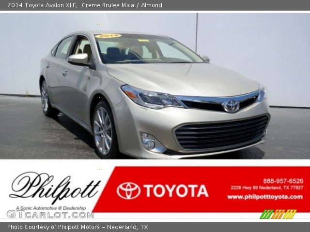 2014 Toyota Avalon XLE in Creme Brulee Mica