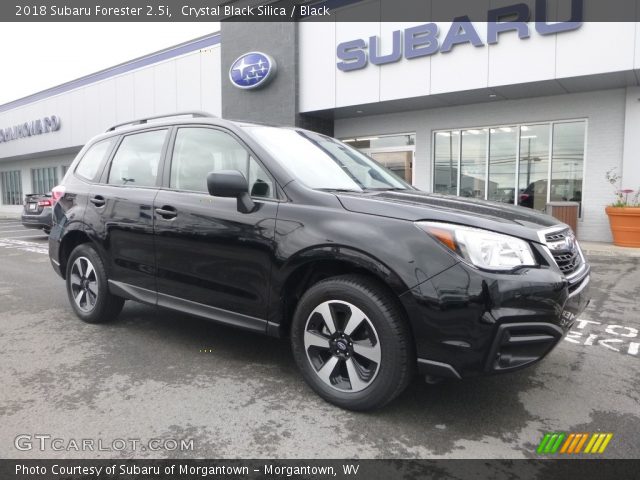 2018 Subaru Forester 2.5i in Crystal Black Silica