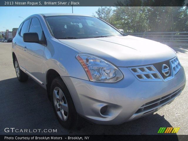 2013 Nissan Rogue S in Brilliant Silver
