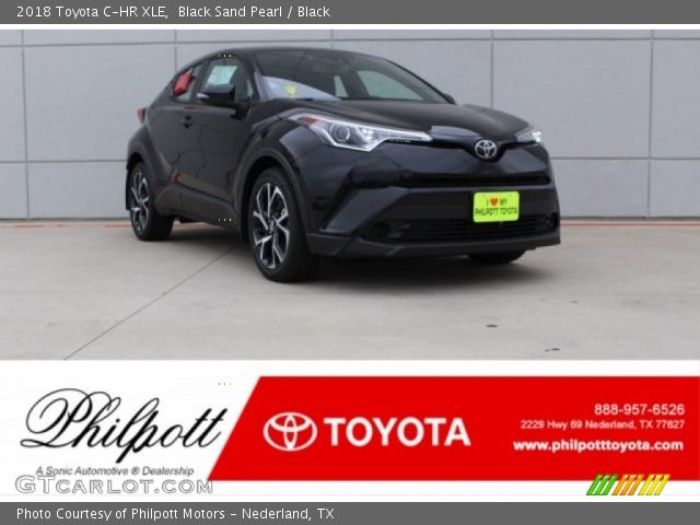 2018 Toyota C-HR XLE in Black Sand Pearl