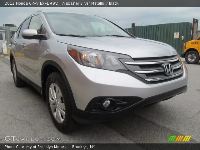 2012 Honda CR-V EX-L 4WD in Alabaster Silver Metallic