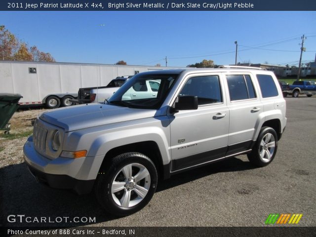 2011 Jeep Patriot Latitude X 4x4 in Bright Silver Metallic