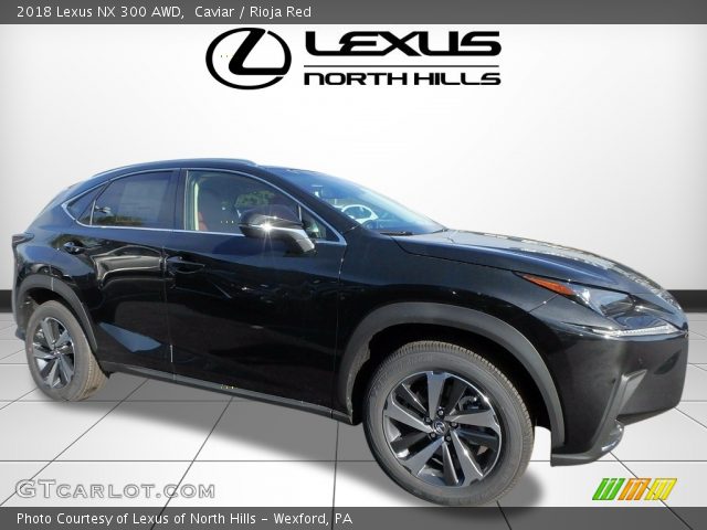 2018 Lexus NX 300 AWD in Caviar