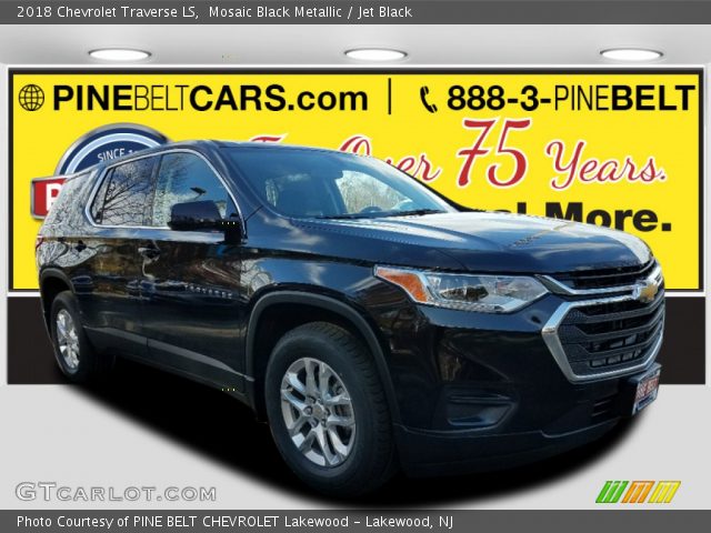 2018 Chevrolet Traverse LS in Mosaic Black Metallic