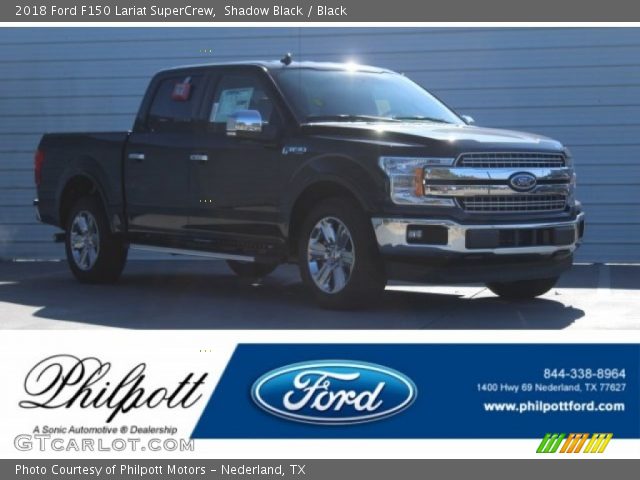 2018 Ford F150 Lariat SuperCrew in Shadow Black