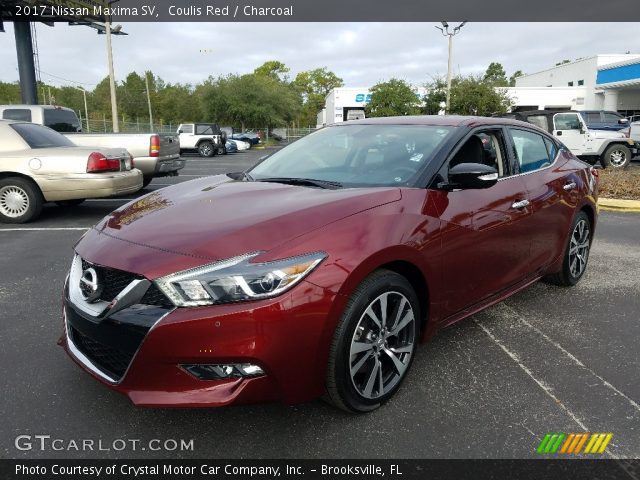 2017 Nissan Maxima SV in Coulis Red