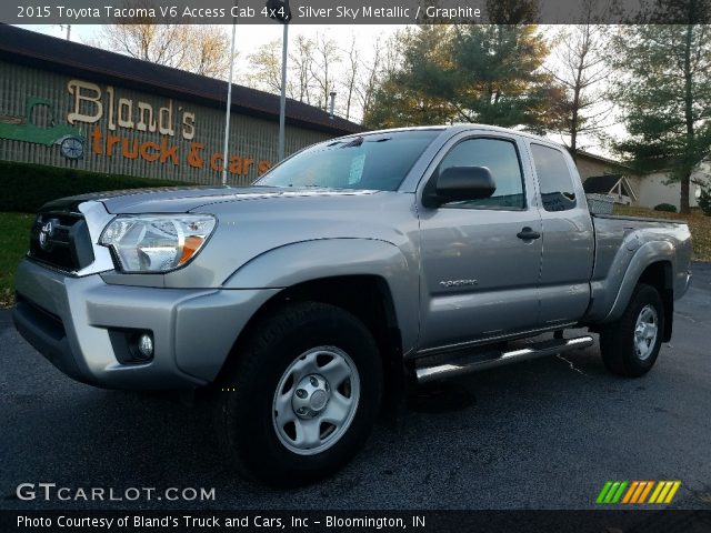 2015 Toyota Tacoma V6 Access Cab 4x4 in Silver Sky Metallic