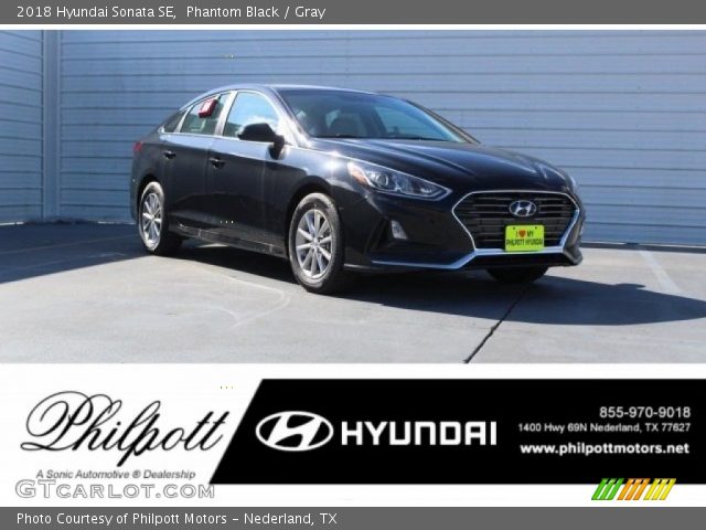 2018 Hyundai Sonata SE in Phantom Black