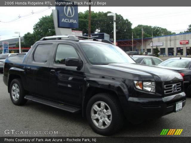 2006 Honda Ridgeline RTL in Nighthawk Black Pearl