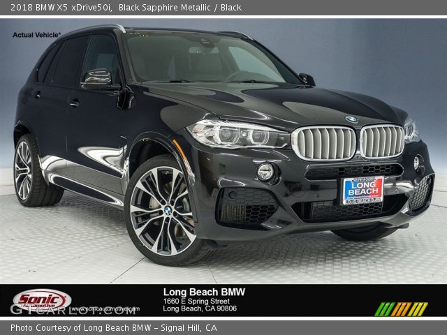 2018 BMW X5 xDrive50i in Black Sapphire Metallic