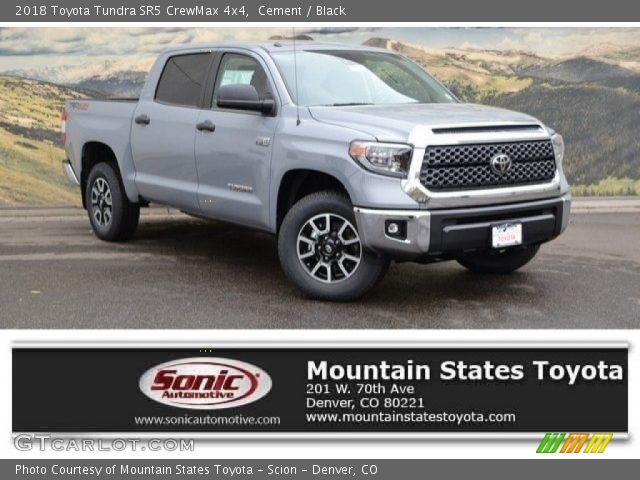 2018 Toyota Tundra SR5 CrewMax 4x4 in Cement