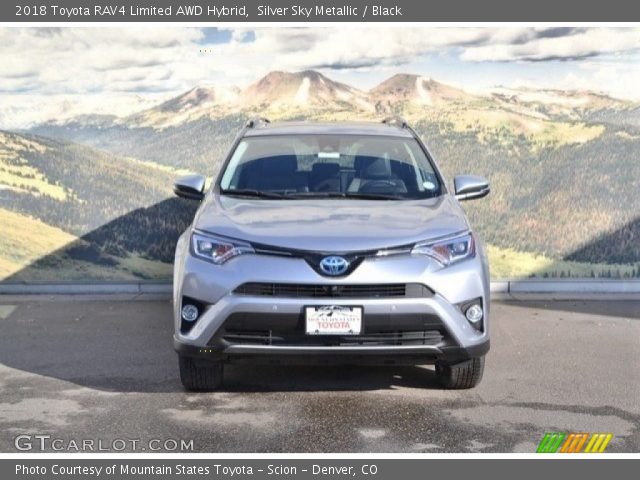 2018 Toyota RAV4 Limited AWD Hybrid in Silver Sky Metallic