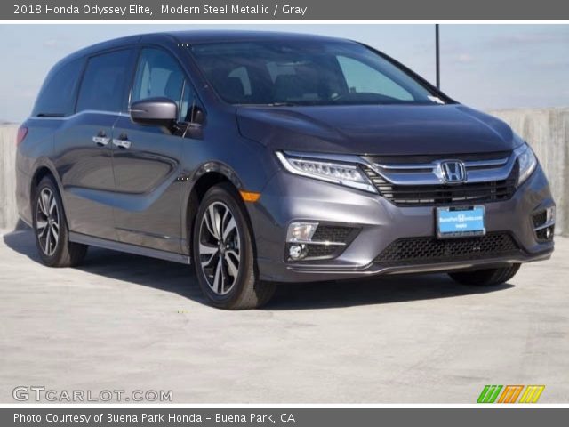 2018 Honda Odyssey Elite in Modern Steel Metallic