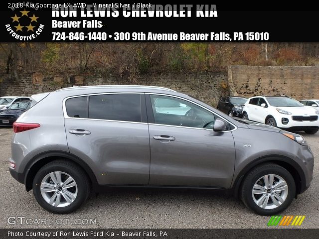 2018 Kia Sportage LX AWD in Mineral Silver