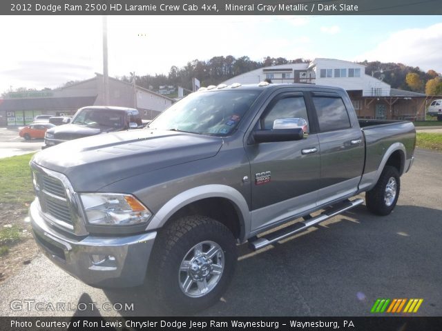 2012 Dodge Ram 2500 HD Laramie Crew Cab 4x4 in Mineral Gray Metallic