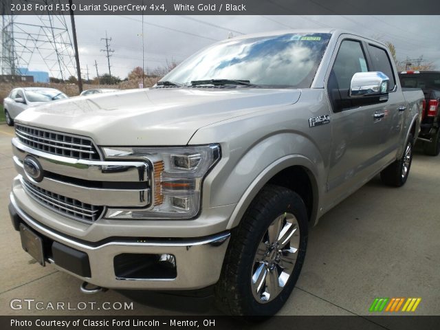 2018 Ford F150 Lariat SuperCrew 4x4 in White Gold