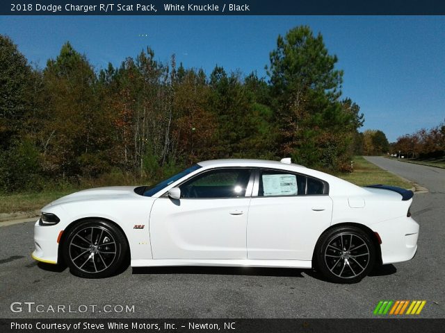 2018 Dodge Charger R/T Scat Pack in White Knuckle