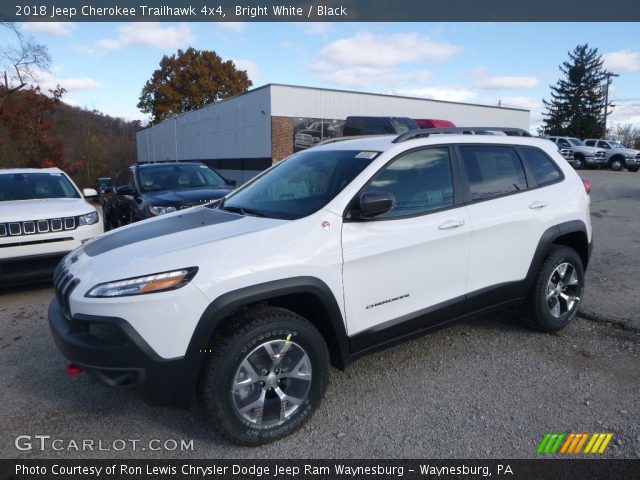 2018 Jeep Cherokee Trailhawk 4x4 in Bright White