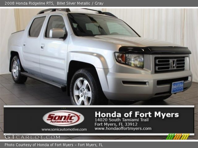 2008 Honda Ridgeline RTS in Billet Silver Metallic