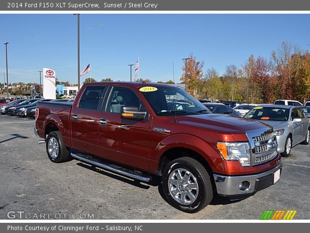 2014 Ford F150 XLT SuperCrew in Sunset