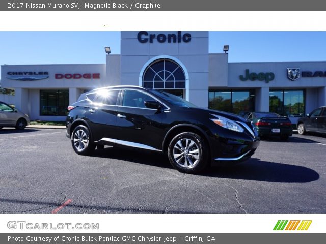 2017 Nissan Murano SV in Magnetic Black