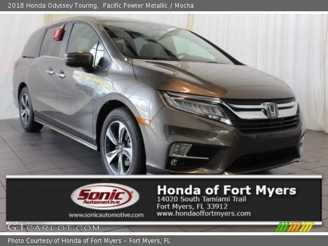 2018 Honda Odyssey Touring in Pacific Pewter Metallic
