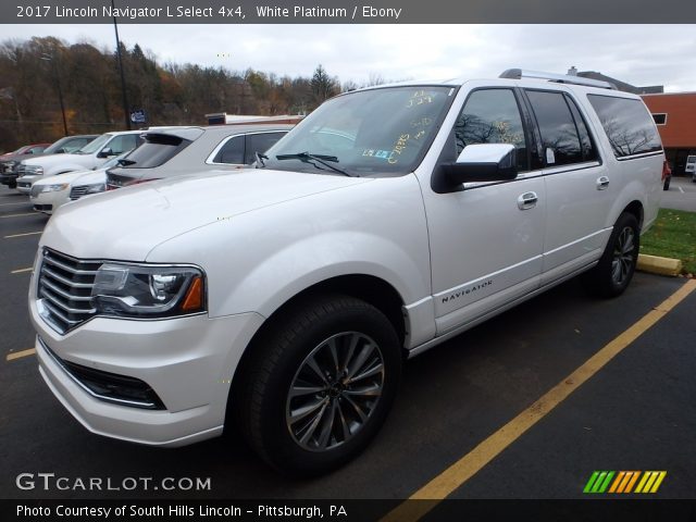 2017 Lincoln Navigator L Select 4x4 in White Platinum