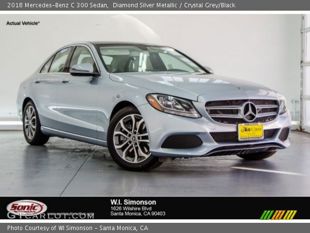 2018 Mercedes-Benz C 300 Sedan in Diamond Silver Metallic