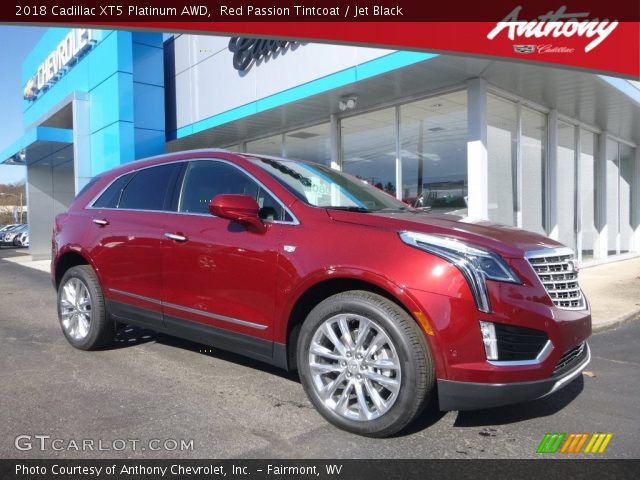 2018 Cadillac XT5 Platinum AWD in Red Passion Tintcoat