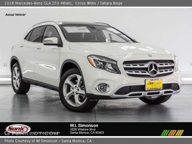 2018 Mercedes-Benz GLA 250 4Matic in Cirrus White