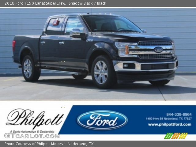 2018 Ford F150 Lariat SuperCrew in Shadow Black