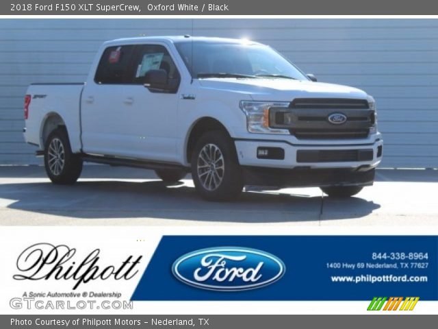 2018 Ford F150 XLT SuperCrew in Oxford White