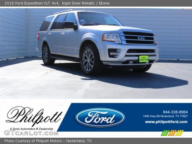 2016 Ford Expedition XLT 4x4 in Ingot Silver Metallic