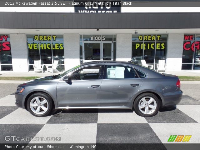 2013 Volkswagen Passat 2.5L SE in Platinum Gray Metallic