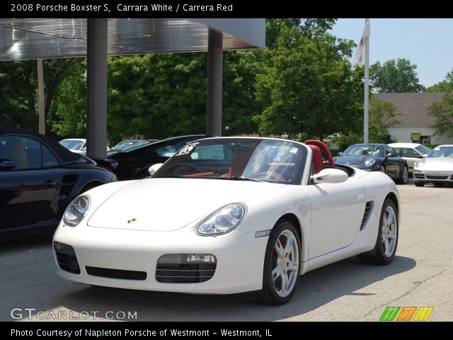 2008 Porsche Boxster S in Carrara White