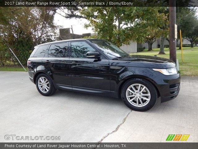 2017 Land Rover Range Rover Sport SE in Santorini Black