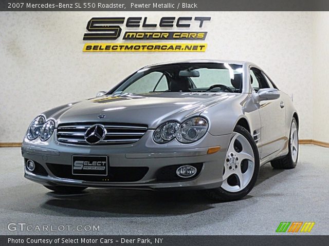 2007 Mercedes-Benz SL 550 Roadster in Pewter Metallic