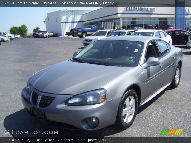 2008 Pontiac Grand Prix Sedan in Shadow Gray Metallic
